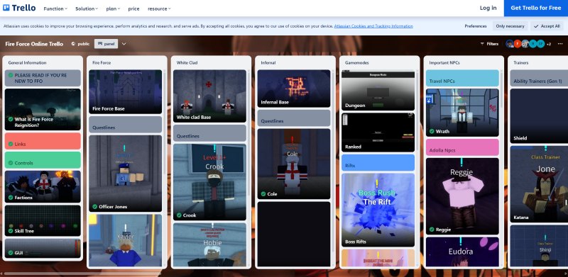 How to Join Fire Force Reignition Discord and Trello
