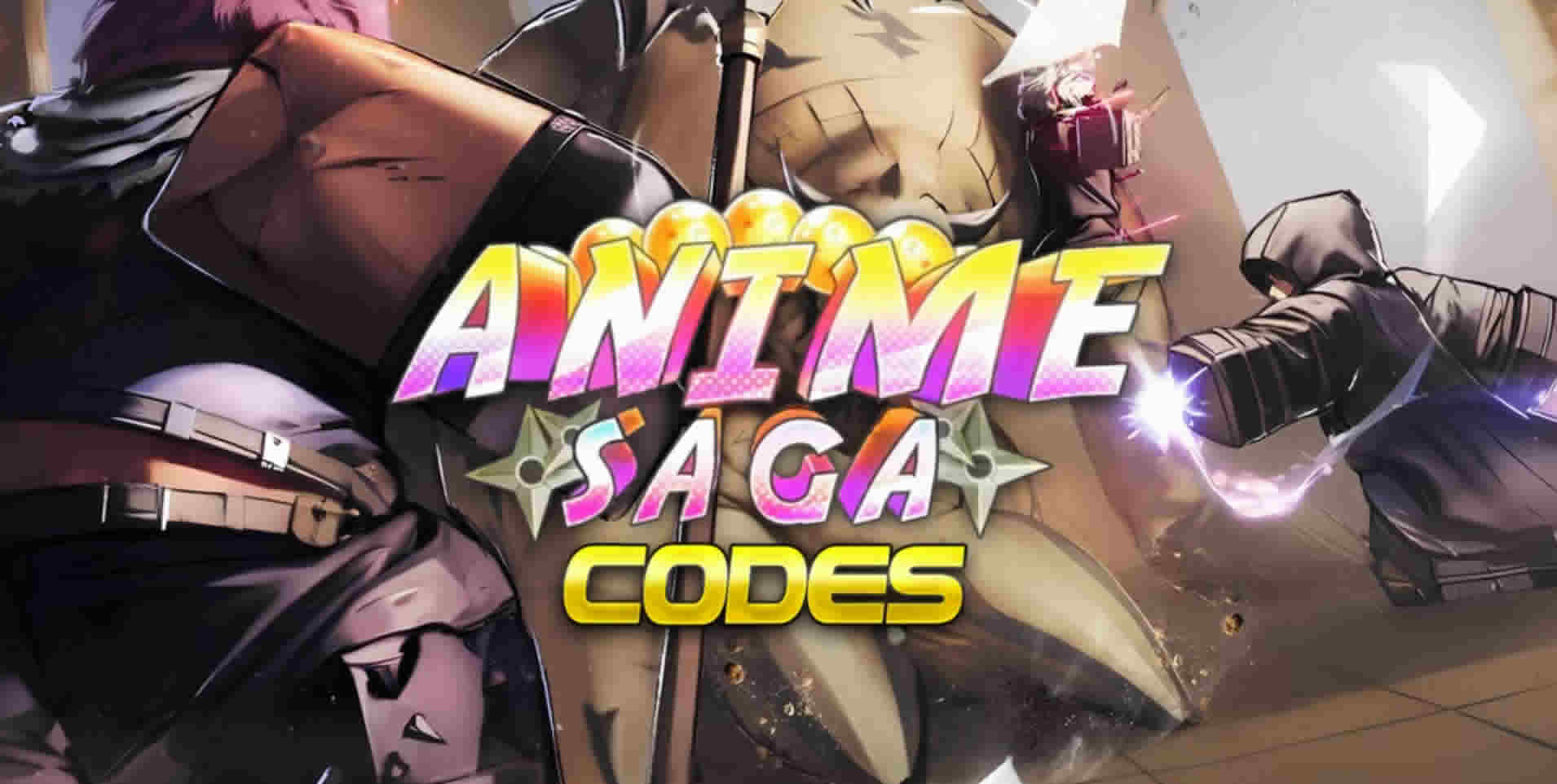 Roblox Anime Saga Codes (May 2025)