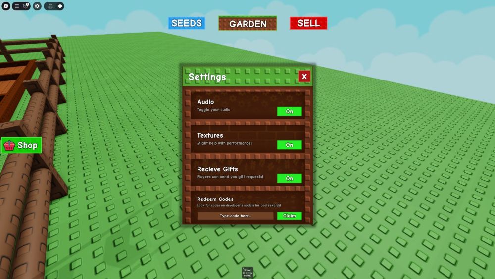 Codes - Roblox Grow a Garden